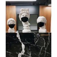 Маска защитная многоразовая из натурального шелка